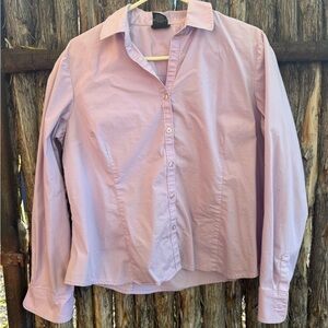 Light Purple Button-Up Shirt